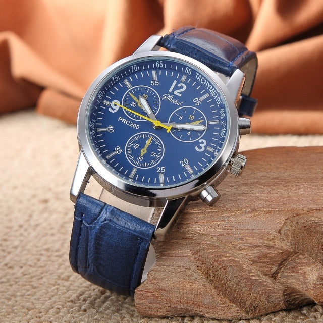 Fashionable Casual Men Style Leisurely Strap Watch